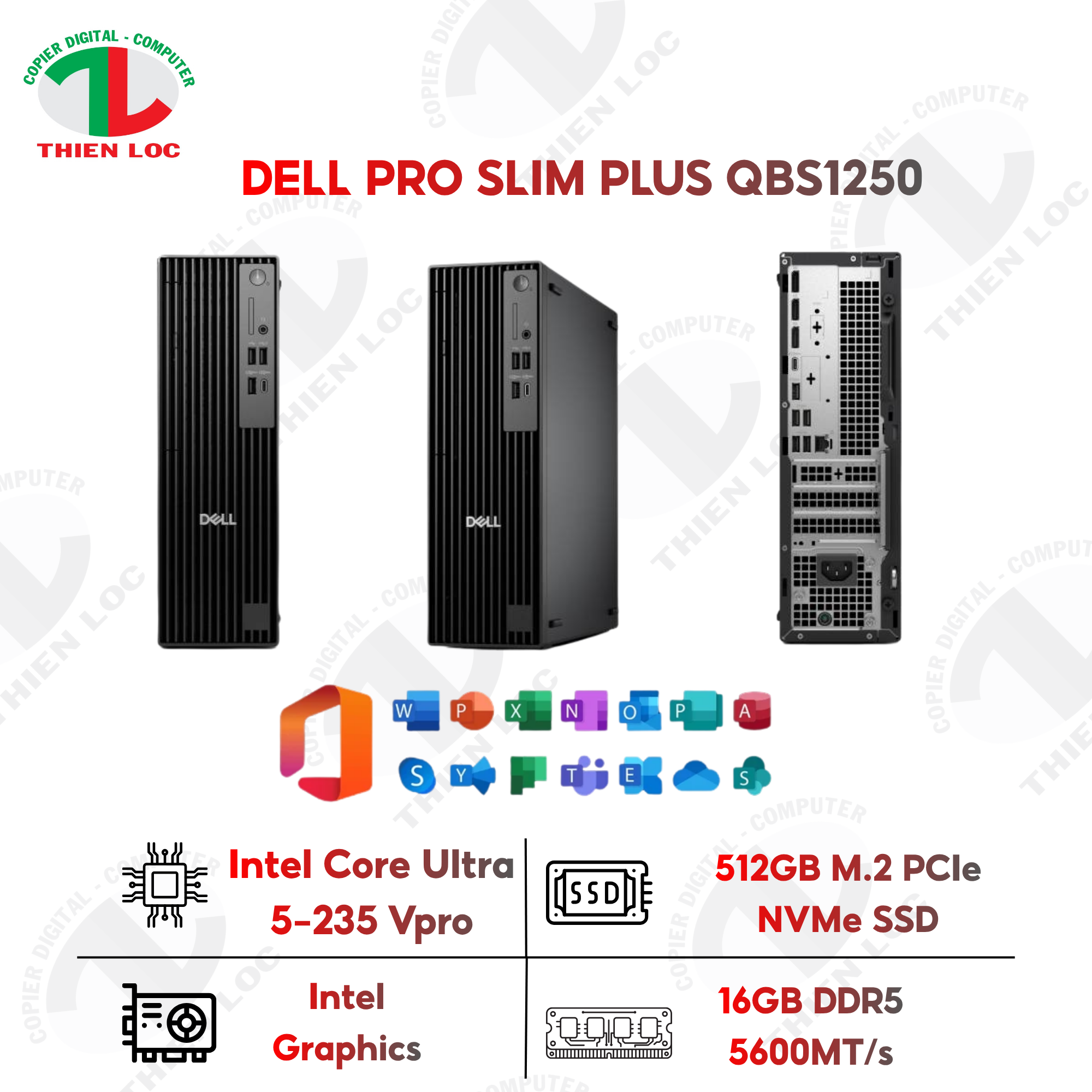 DELL PRO SLIM PLUS QBS1250