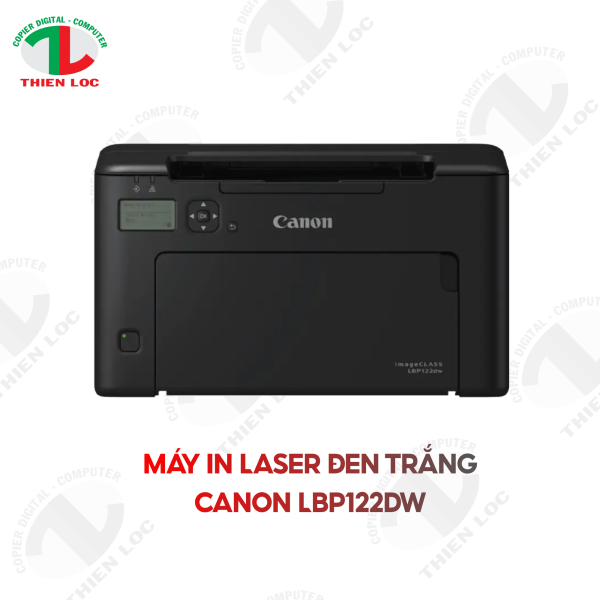 MÁY IN LASER ĐEN TRẮNG CANON LBP122DW (A4/A5/ ĐẢO MẶT/ USB/ WIFI)