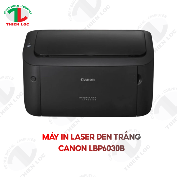MÁY IN LASER ĐEN TRẮNG CANON LBP6030B (IN| A4| A5| USB) - HỘP MỰC LỚN HƠN