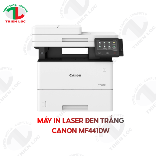 MÁY IN LASER ĐEN TRẮNG CANON MF543X (A4/A5/ IN/ COPY/ SCAN/ FAX/ ĐẢO MẶT/ ADF/ USB/ LAN)