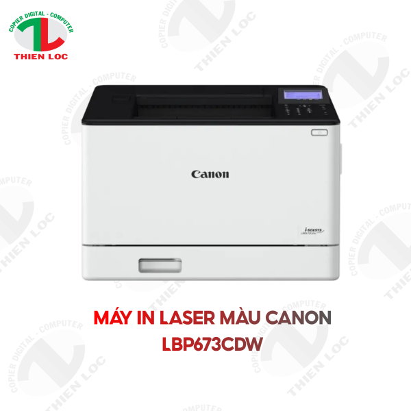 MÁY IN LASER MÀU CANON LBP673CDW (A4/A5/ ĐẢO MẶT/ USB/ LAN/ WIFI)