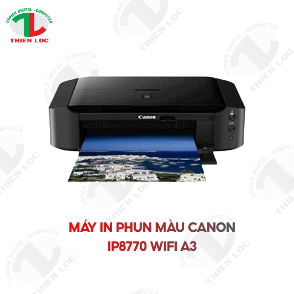 MÁY IN PHUN MÀU CANON IP8770 WIFI A3