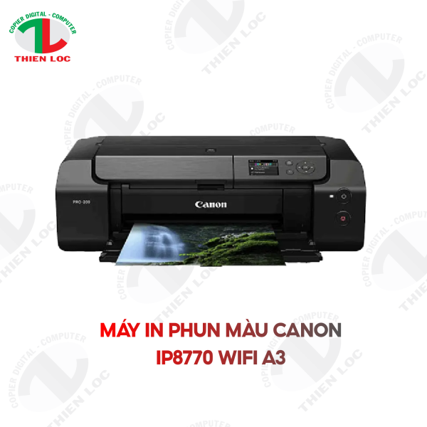 MÁY IN PHUN MÀU CANON PRO-200 (A3/A4/ USB)