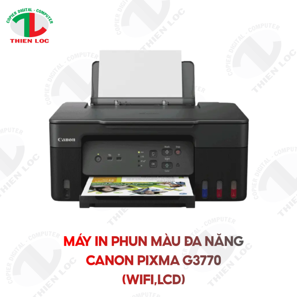 MÁY IN PHUN MÀU ĐA NĂNG CANON PIXMA G3770 (WIFI,LCD)