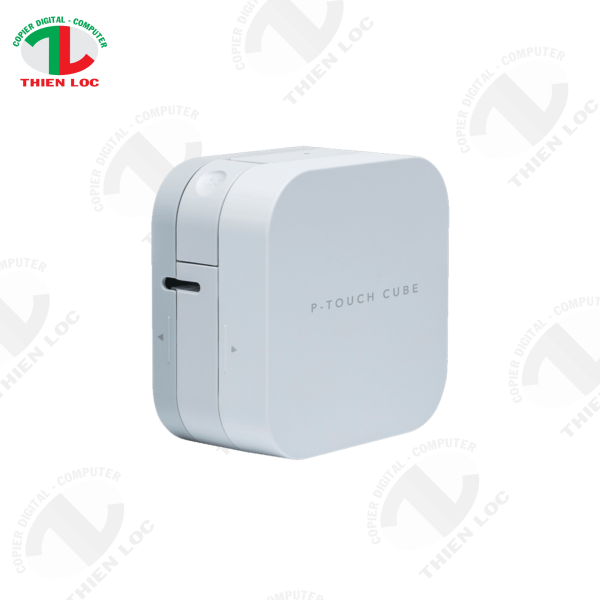Máy in nhãn Brother Cube PT-P300BT(In Bluetooth, Tze 12mm, pin AAA)