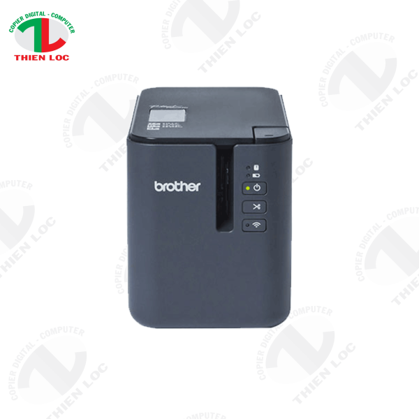 Máy in mã vạch tem nhãn wifi Brother PT-P900W dạng để bàn