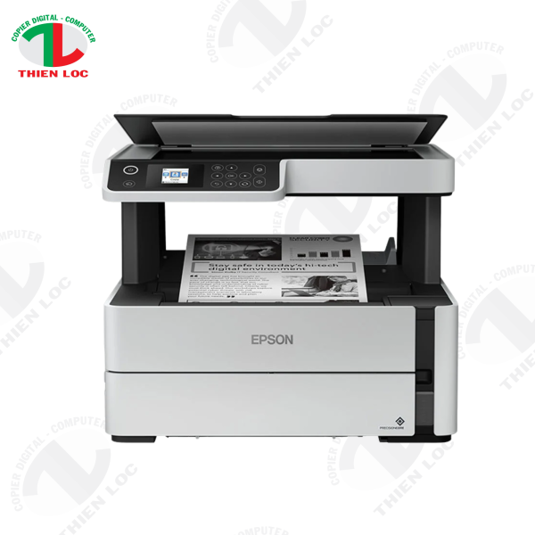 Máy in phun đen trắng Epson M2170 (A4/A5/ In/ Copy/ Scan/ Đảo mặt/ ADF/ USB/ LAN/ WIFI)
