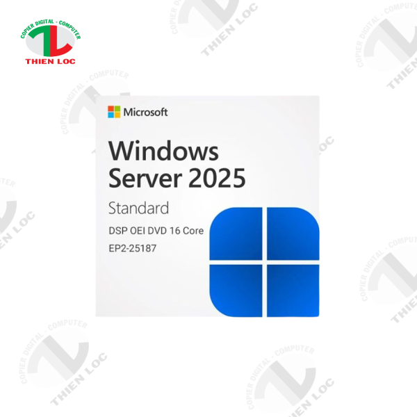 Windows Server 2025 Standard - 16 Core License Pack